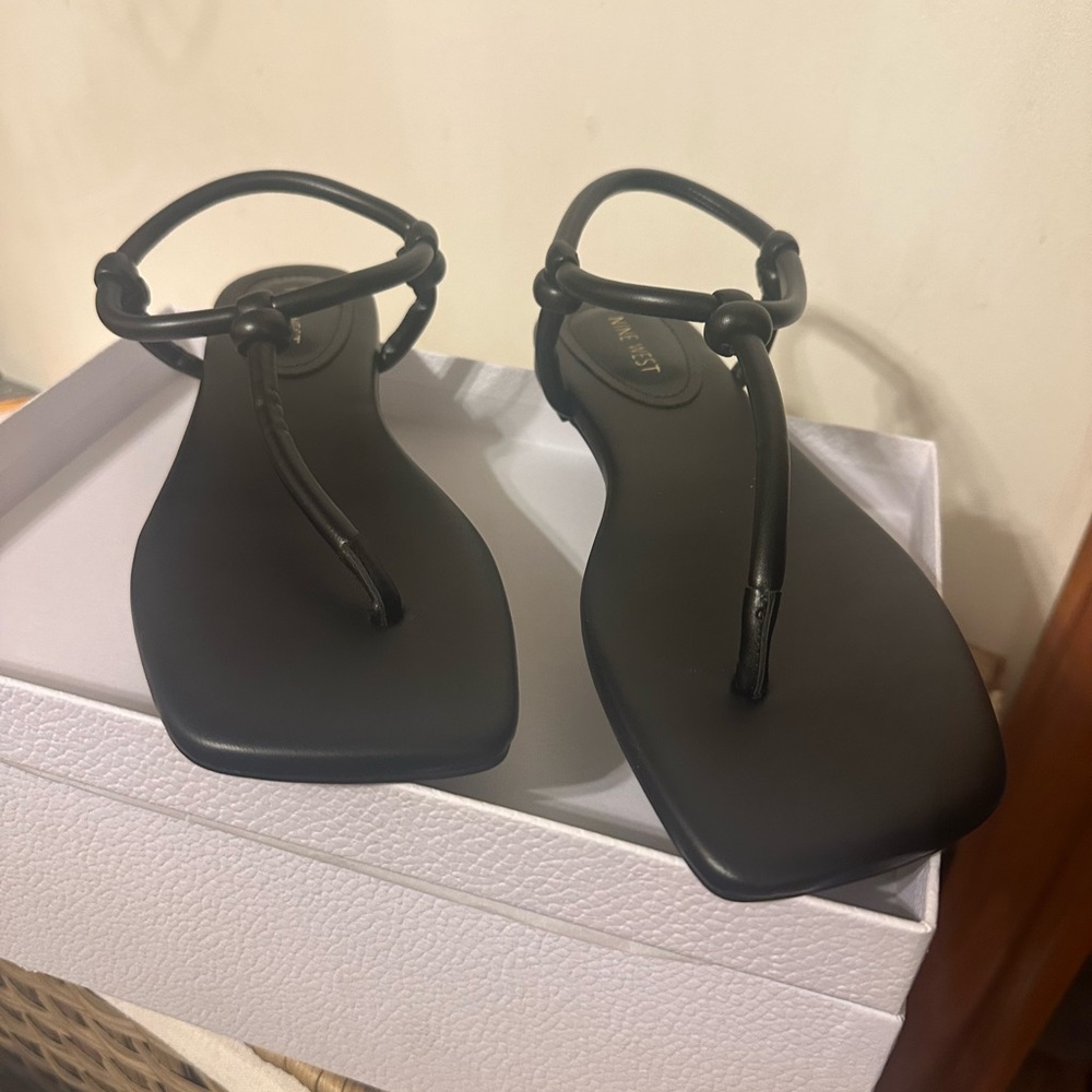 Nine West Black Women's Sandals